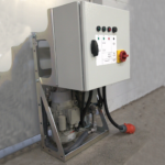 Electrical thermal oil pre-heating