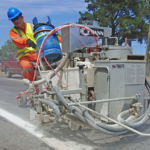 Hand-guided, self-propelled marking machine H9-1 Serie